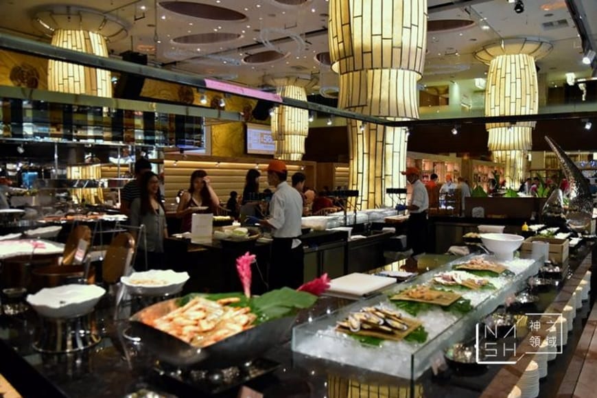 [捷運劍南路美食] Nash 吃 典華豐FOOD海陸百匯 超過200道海陸美食